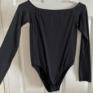 Classic Black Long Sleeve body suit